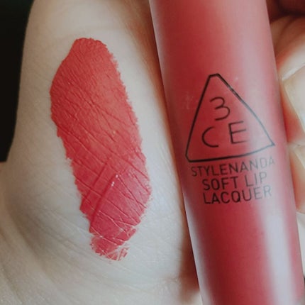 3CE SOFT LIP LACQUER/3CE/口紅を使ったクチコミ(2枚目)