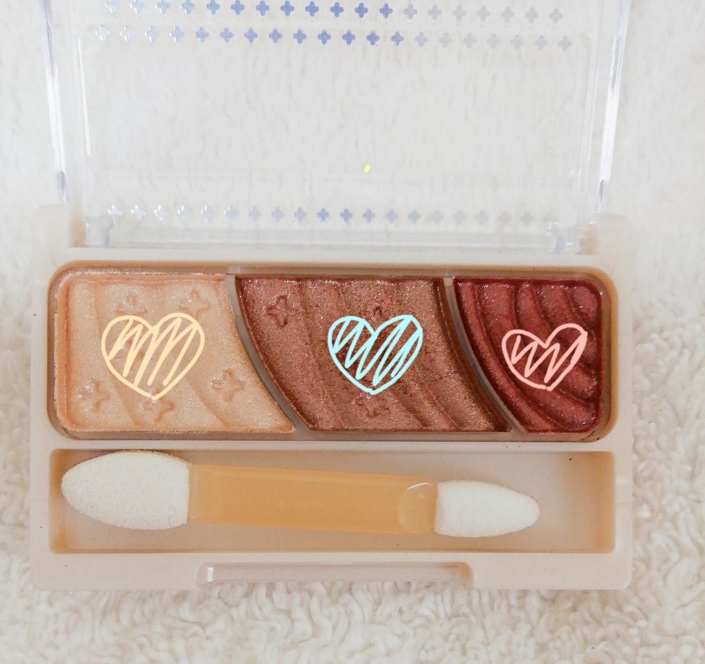 トーンアップアイシャドウ/CEZANNE/アイシャドウパレットを使ったクチコミ（2枚目）