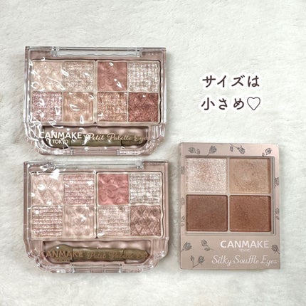 プティパレットアイズ/キャンメイク/パウダーアイシャドウを使ったクチコミ(9枚目)