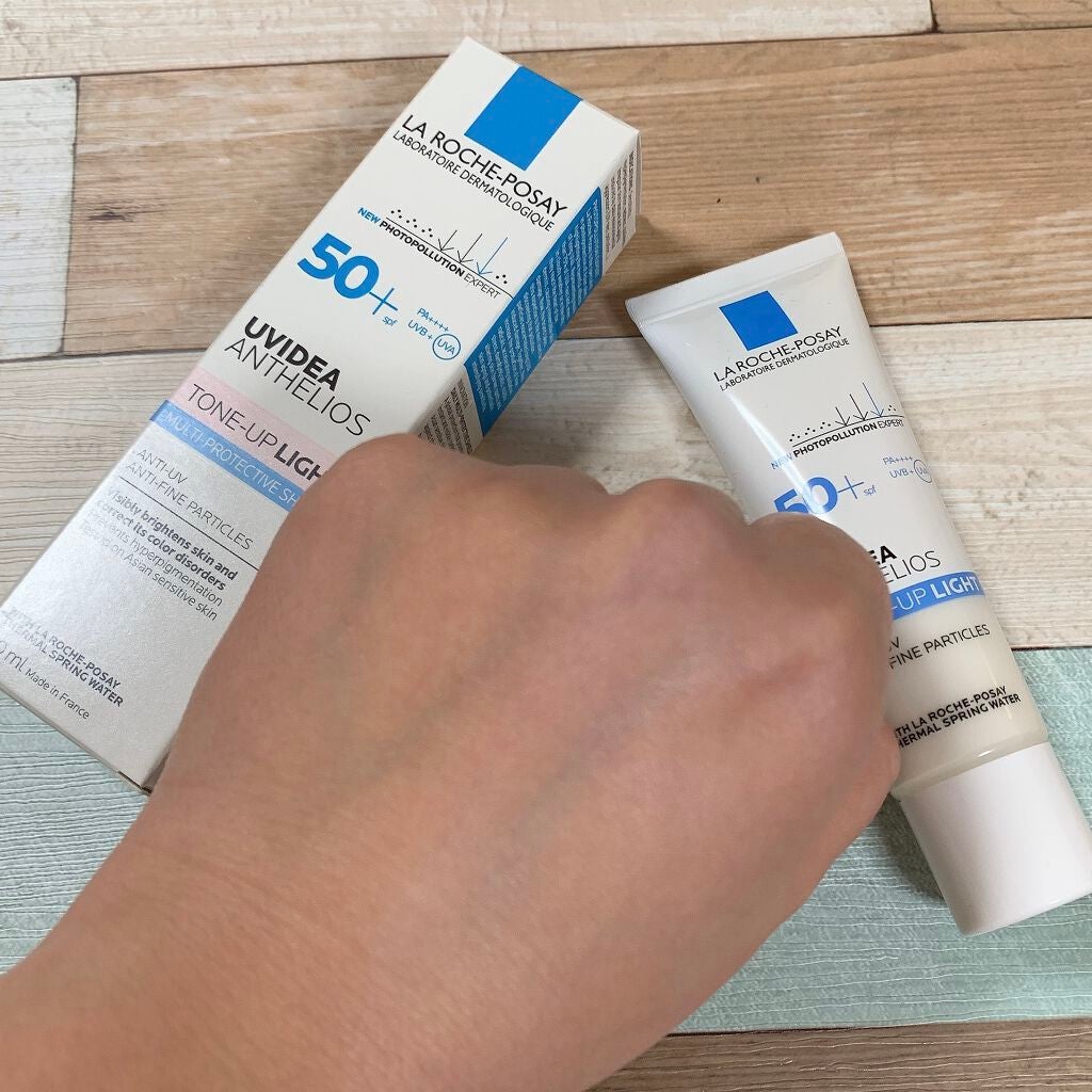 UVイデア XL プロテクショントーンアップ/ラ ロッシュ ポゼ/日焼け止めクリームを使ったクチコミ(4枚目)