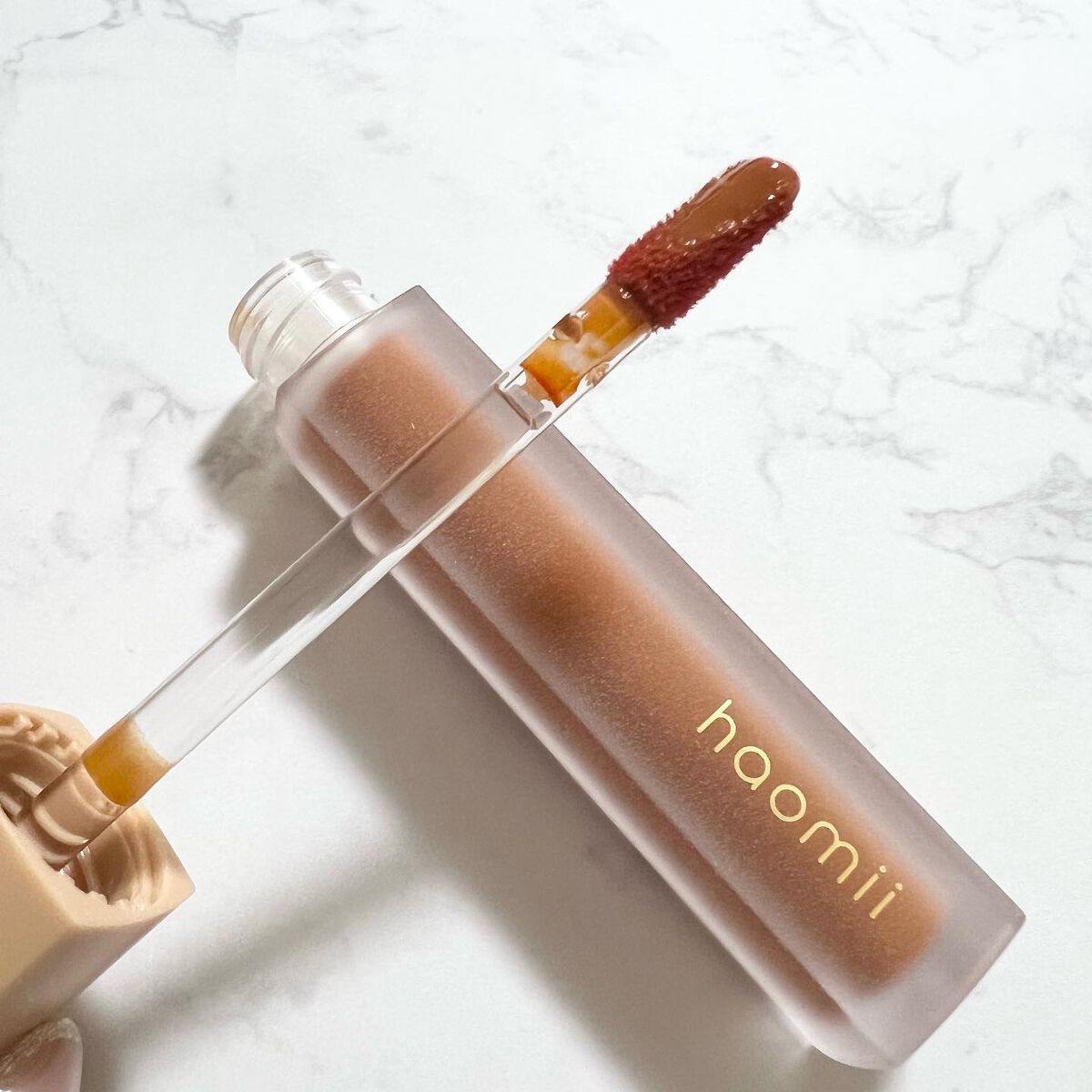 Melty flower lip tint/haomii/口紅を使ったクチコミ（3枚目）