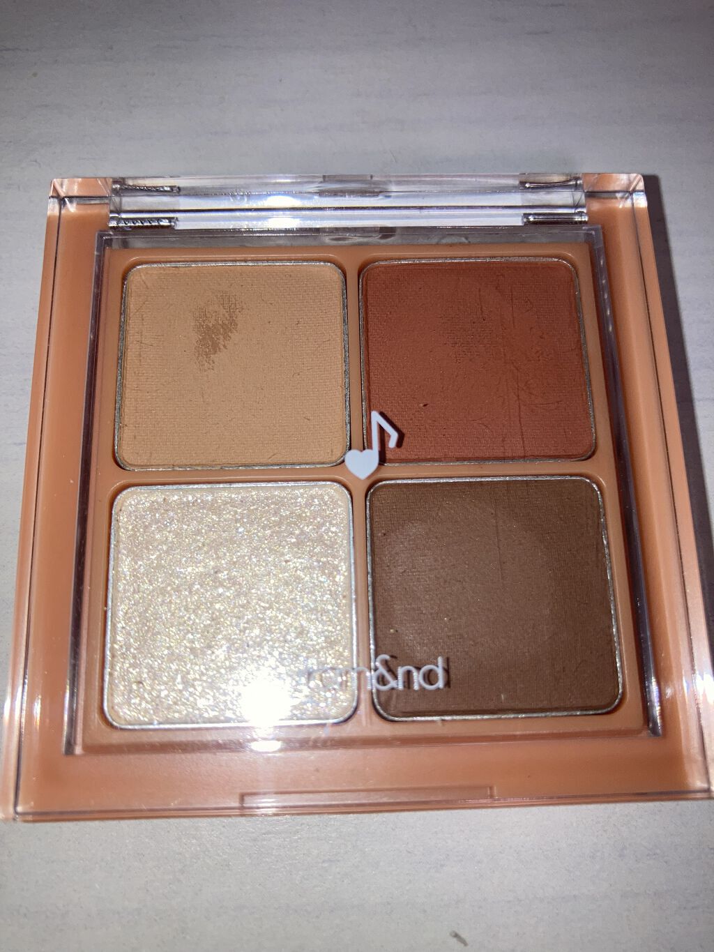 ベターザンアイズ ミュージックシリーズ/rom&nd/アイシャドウパレットを使ったクチコミ（2枚目）