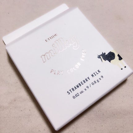 プレイカラーアイズ ≪ミルキーコレクション≫/ETUDE/アイシャドウパレットを使ったクチコミ(1枚目)