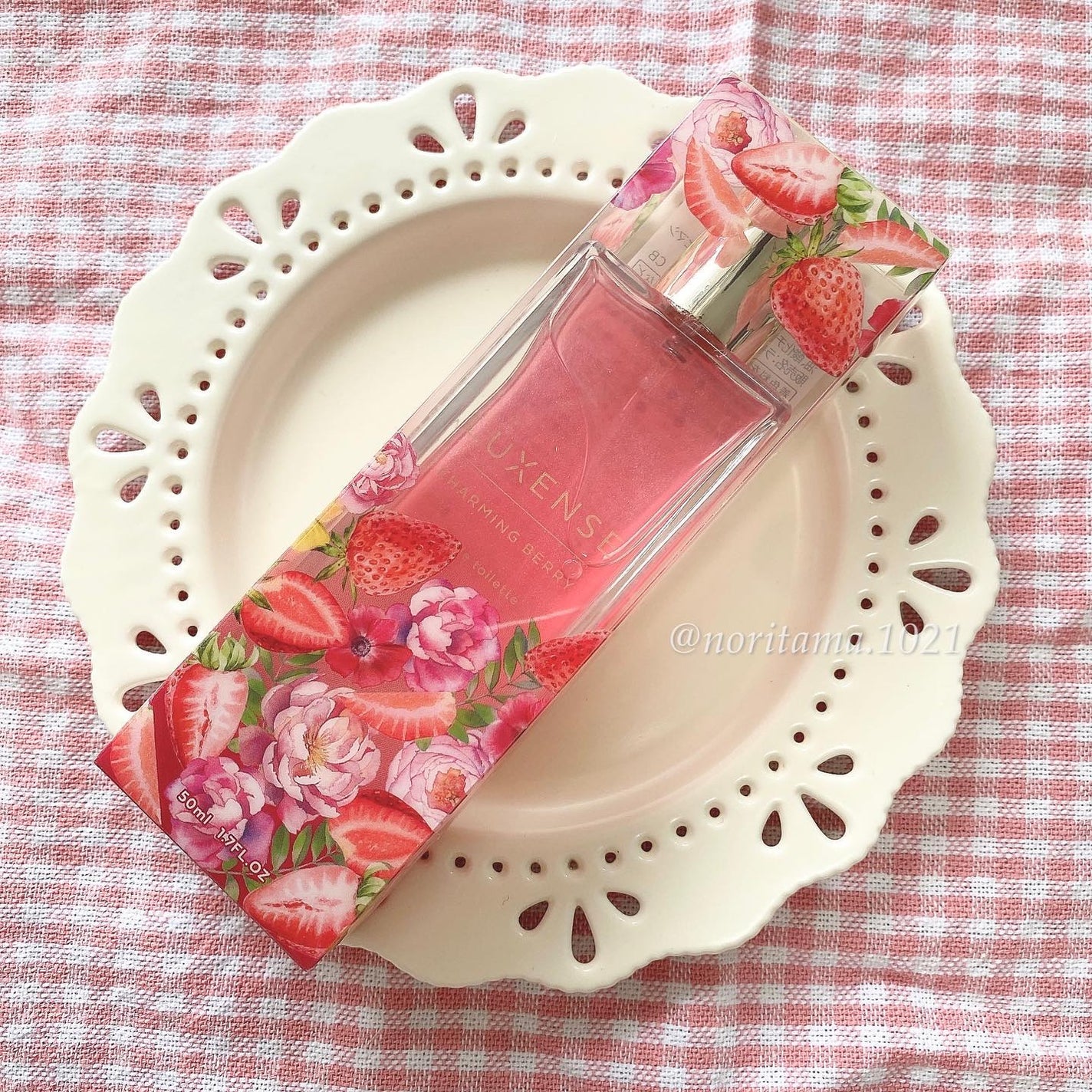 LUXENSE オードトワレ チャーミングベリー/LUXENSE/香水(その他)を使ったクチコミ(5枚目)