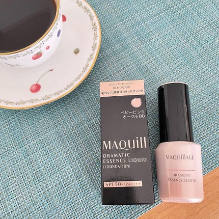 ドラマティックエッセンスリキッド/マキアージュ/リキッドファンデーションを使ったクチコミ(1枚目)
