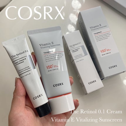 RXザ・レチノール0.1クリーム/COSRX/フェイスクリームを使ったクチコミ(1枚目)