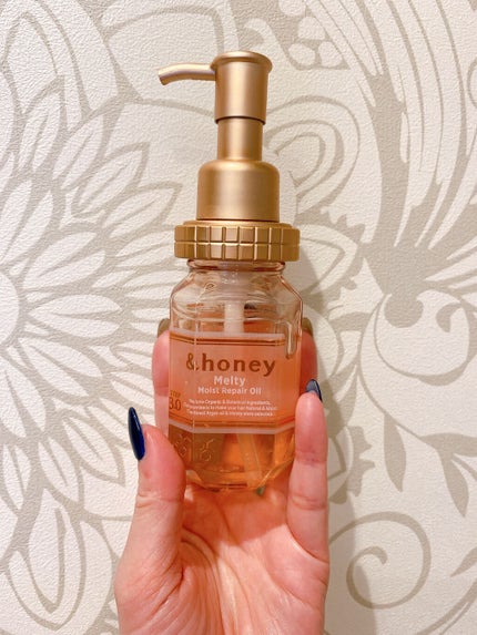 &honey メルティ モイストリペア ヘアオイル 3.0/&honey/ヘアオイルを使ったクチコミ(2枚目)