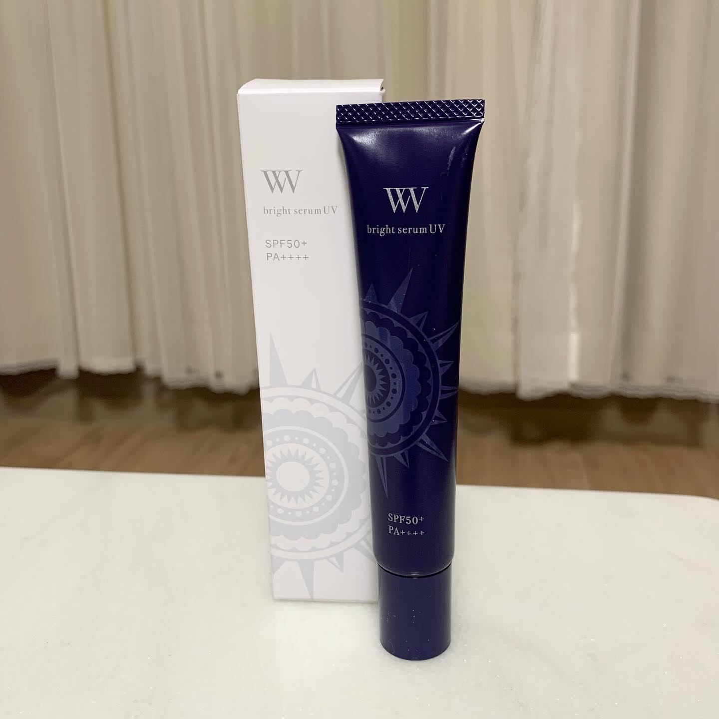 WHITE VEIL ブライトセラムUV/WHITE VEIL/日焼け止めローションを使ったクチコミ（1枚目）