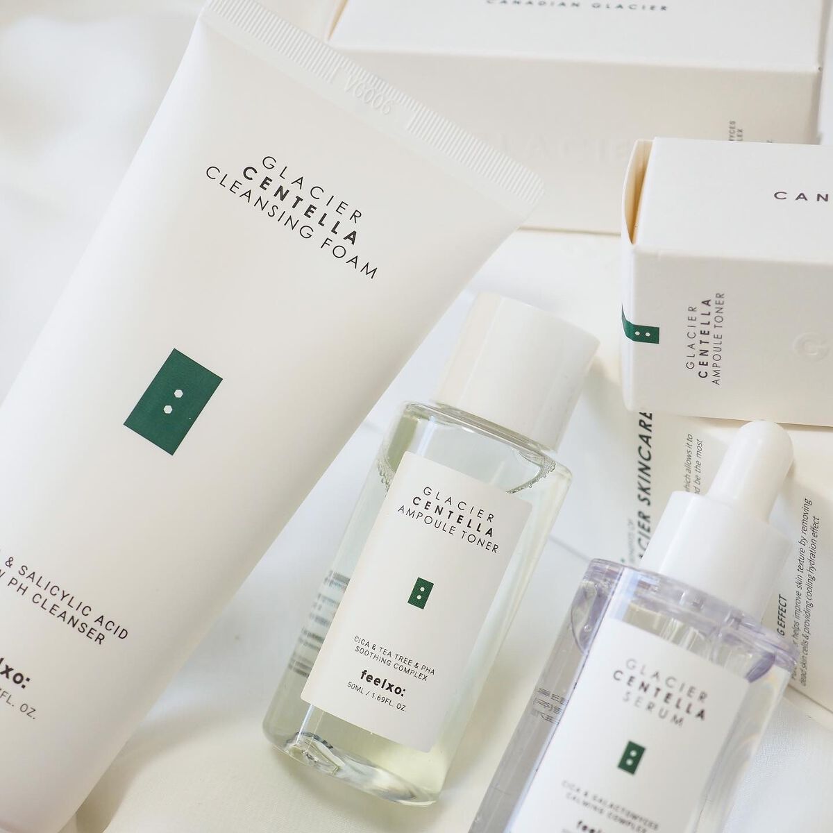 GLACIER CENTELLA SERUM /feelxo/美容液を使ったクチコミ(5枚目)