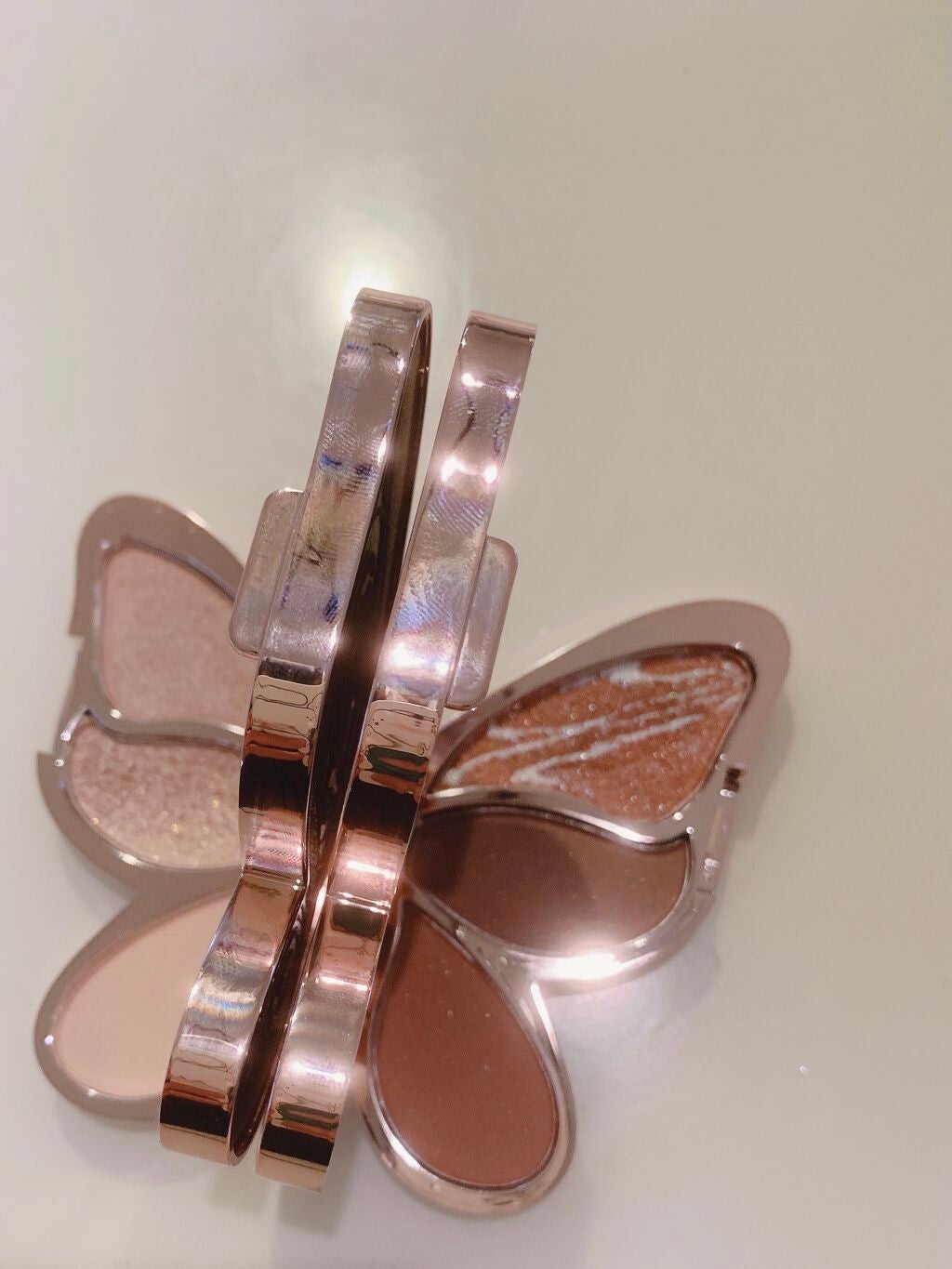 バタフライアイシャドウパレット/AGAG/アイシャドウパレットを使ったクチコミ(2枚目)