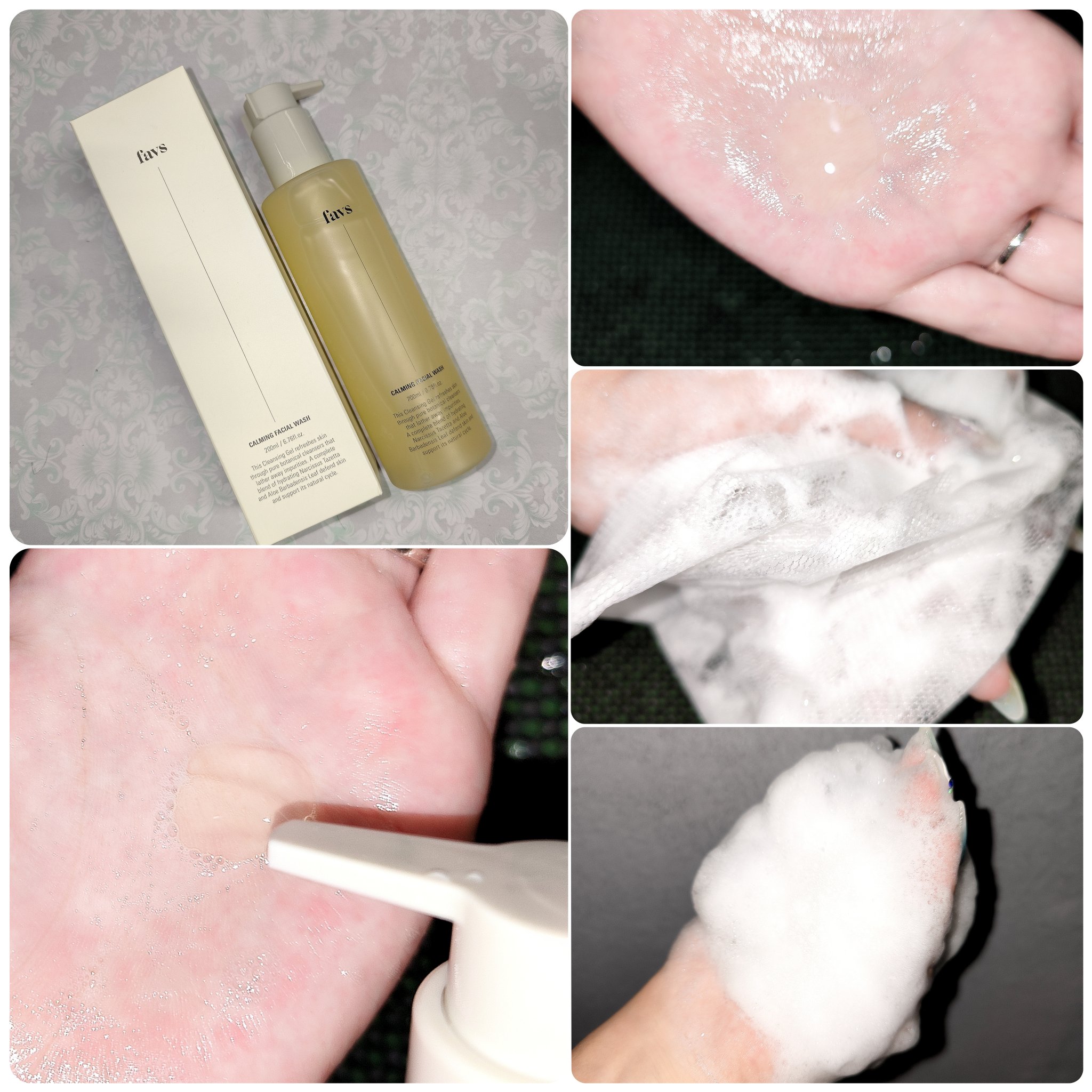 カーミングフェイシャルウォッシュ 200ml/favs/洗顔フォームを使ったクチコミ（2枚目）