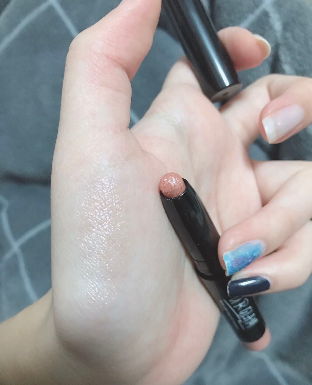 UR GLAM EYESHADOW STICK/U R GLAM/スティックアイシャドウを使ったクチコミ(2枚目)