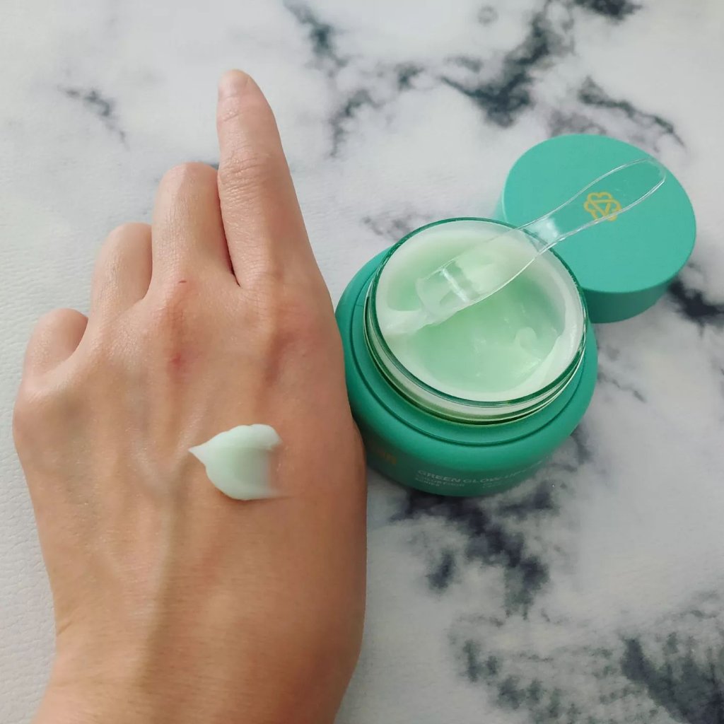 カラーフードシリーズグリーングロウアップクリーム/Tovegan/フェイスクリームを使ったクチコミ（3枚目）