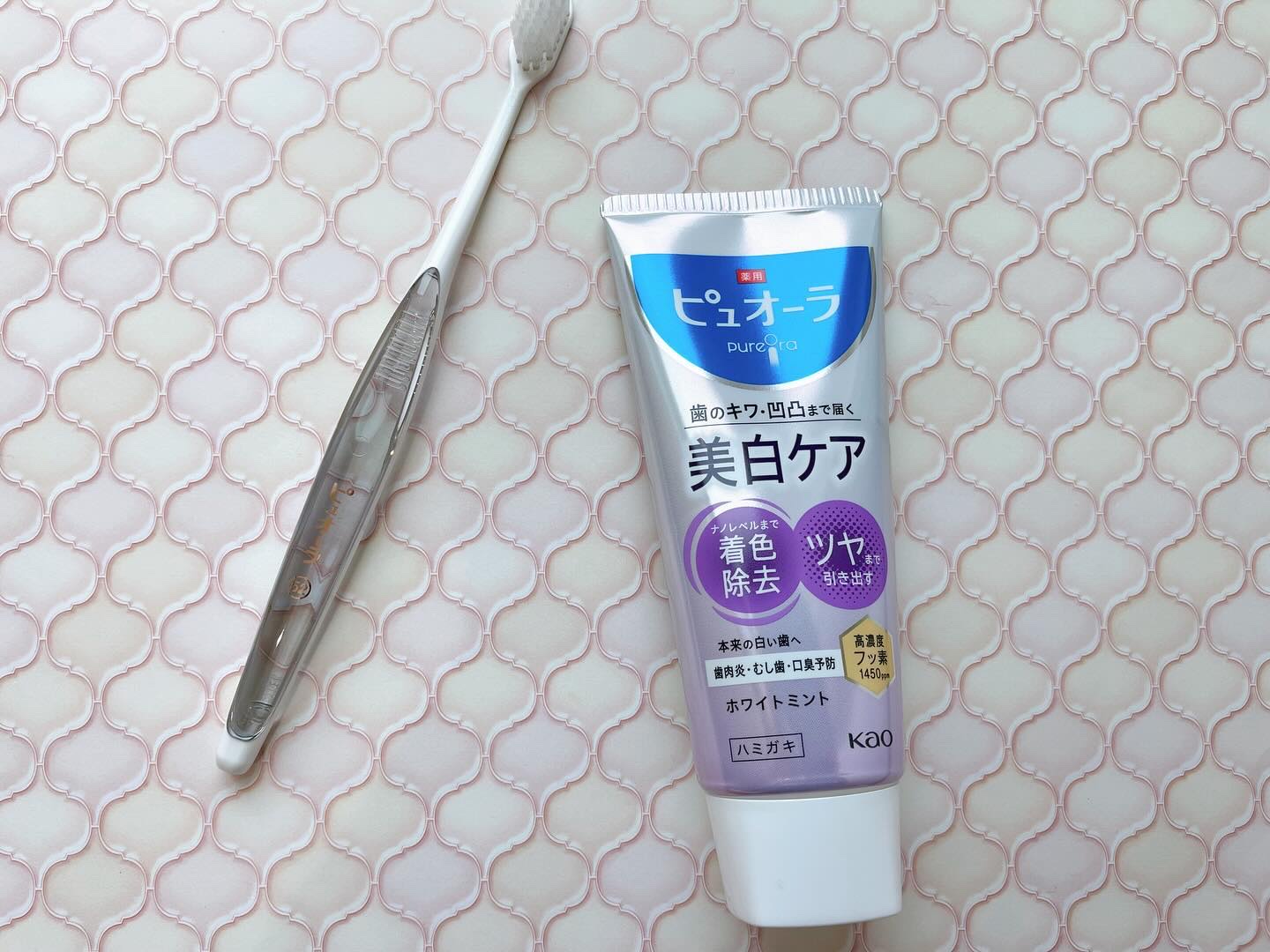 薬用ピュオーラ 美白ケア ハミガキ/ピュオーラ/歯磨き粉を使ったクチコミ（1枚目）