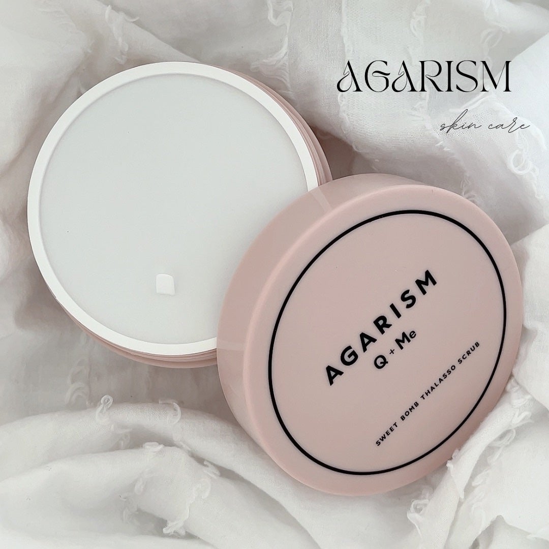 Q+Me スウィート ボム タラソ スクラブ/AGARISM/バスト・ヒップケアを使ったクチコミ(4枚目)