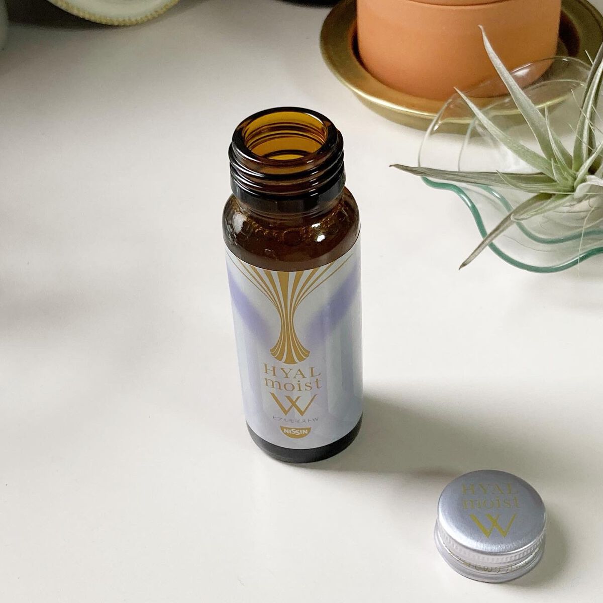 ヒアルモイスト W/日清食品/美容ドリンクを使ったクチコミ(2枚目)