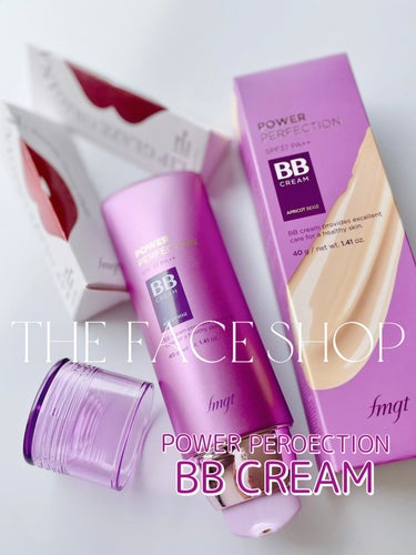 THE FACE SHOP パワーパーフェクション BBクリームのクチコミ「 #朝の特急メイクテク
＼トータルスキントリートメントBB💜／
ꕥ THE FACE SHOP.....」（1枚目）