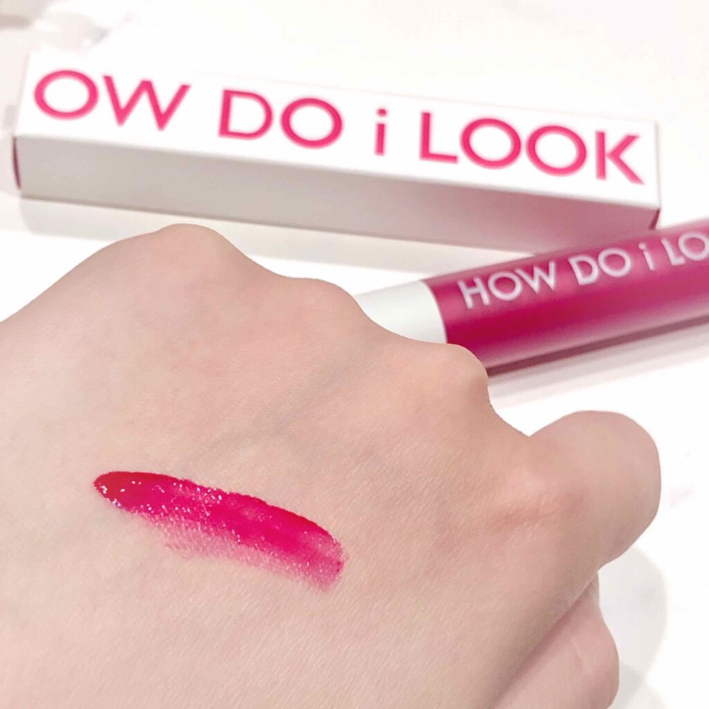 エマルジョンリップティント/HOWDOiLOOK/リップティントを使ったクチコミ(3枚目)