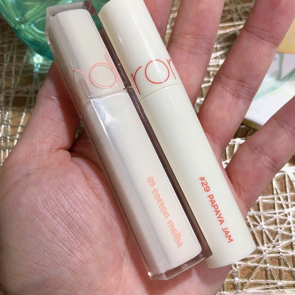 ジューシーラスティングティント/rom&nd/リップティントを使ったクチコミ(1枚目)