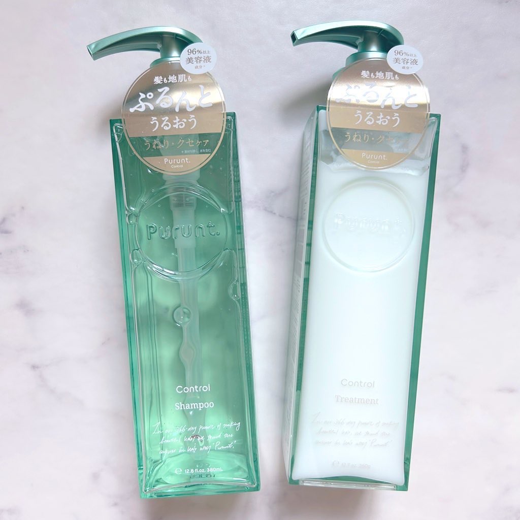 プルント コントロール美容液シャンプー/トリートメント/Purunt./市販シャンプーを使ったクチコミ（1枚目）