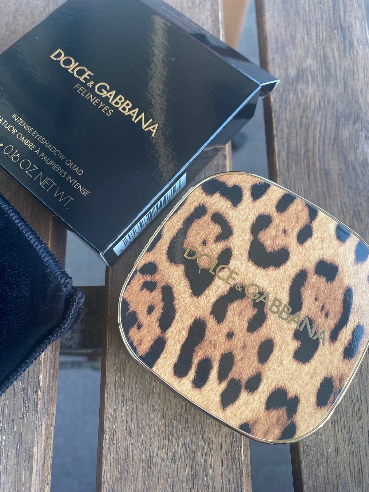 フェリンアイズ インテンスアイシャドウ クアッド/DOLCE&GABBANA BEAUTY/アイシャドウパレットを使ったクチコミ(2枚目)