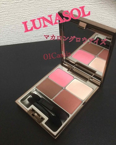 マカロングロウアイズ/LUNASOL/アイシャドウパレットを使ったクチコミ（1枚目）