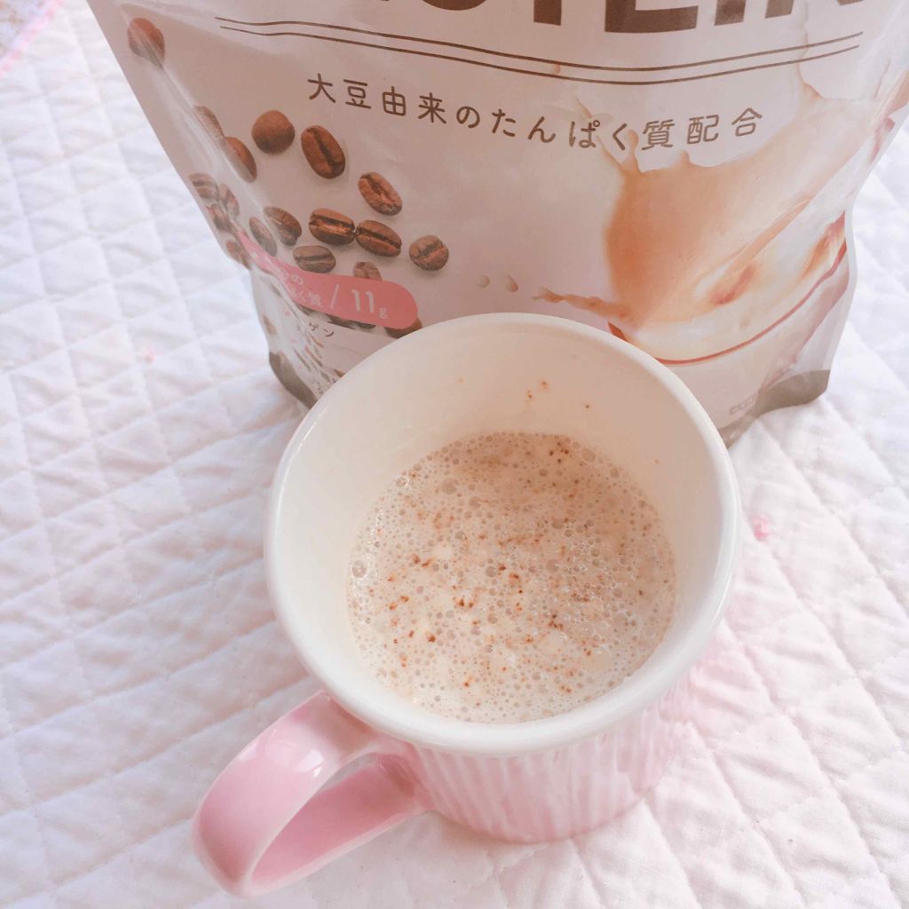 ボディメイクプロテイン カフェラテ/リブ・ラボラトリーズ/ソイプロテインを使ったクチコミ(3枚目)