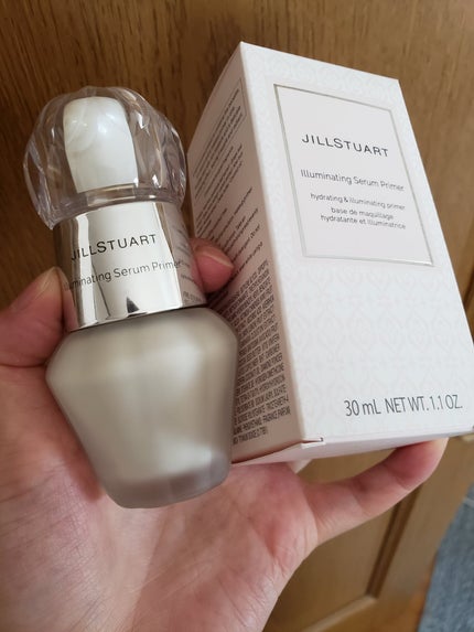 ジルスチュアート イルミネイティング セラムプライマー 01 crystal diamond/JILL STUART/化粧下地を使ったクチコミ(1枚目)