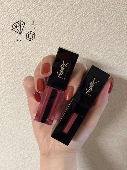 ルージュ ピュールクチュール ヴェルニ ヴィニルクリーム/YVES SAINT LAURENT BEAUTE/口紅を使ったクチコミ(1枚目)