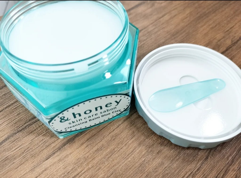 アンドハニー サボン クレンジングバーム ブルークレイ/&honey/クレンジングバームを使ったクチコミ（2枚目）