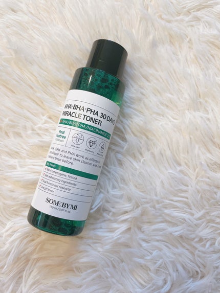 AHA·BHA·PHA 30デイズミラクルトナー/SOME BY MI/化粧水を使ったクチコミ(2枚目)