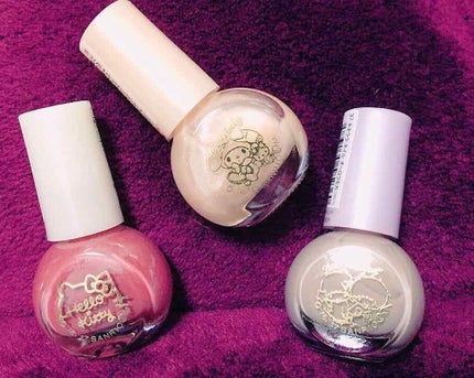 サンリオネイル/DAISO/マニキュアを使ったクチコミ(1枚目)