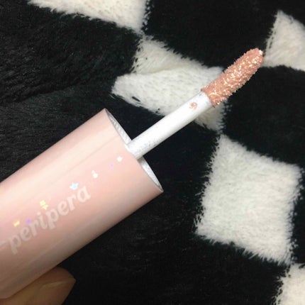 シュガー トゥインクル リキッド シャドウ/PERIPERA/リキッドアイシャドウを使ったクチコミ(3枚目)