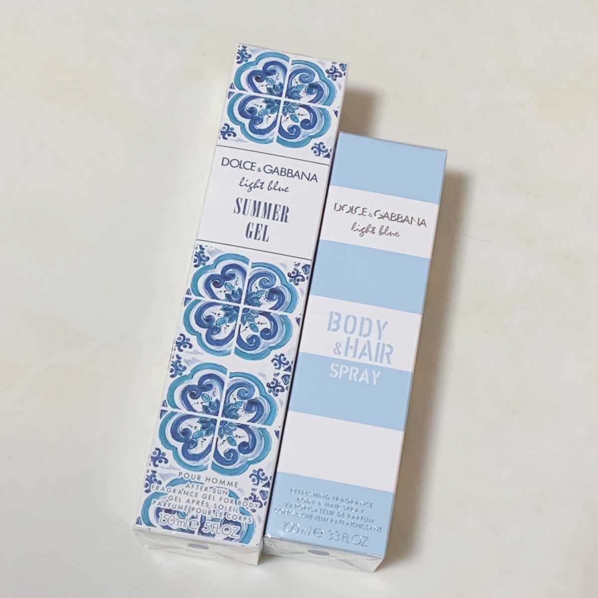 ライトブルー ボディ&ヘアスプレー/DOLCE&GABBANA BEAUTY/香水(その他)を使ったクチコミ（2枚目）