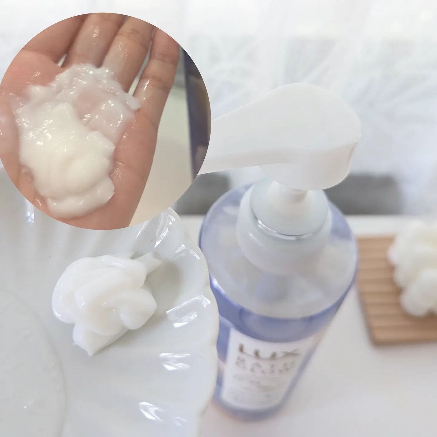 バスグロウ ディープモイスチャー&シャイン シャンプー/トリートメント/LUX/市販シャンプーを使ったクチコミ(4枚目)