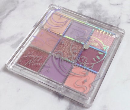 クォーツ 9色アイシャドウパレット(ドリームランドアイシャドウ)/ZEESEA/アイシャドウパレットを使ったクチコミ(3枚目)