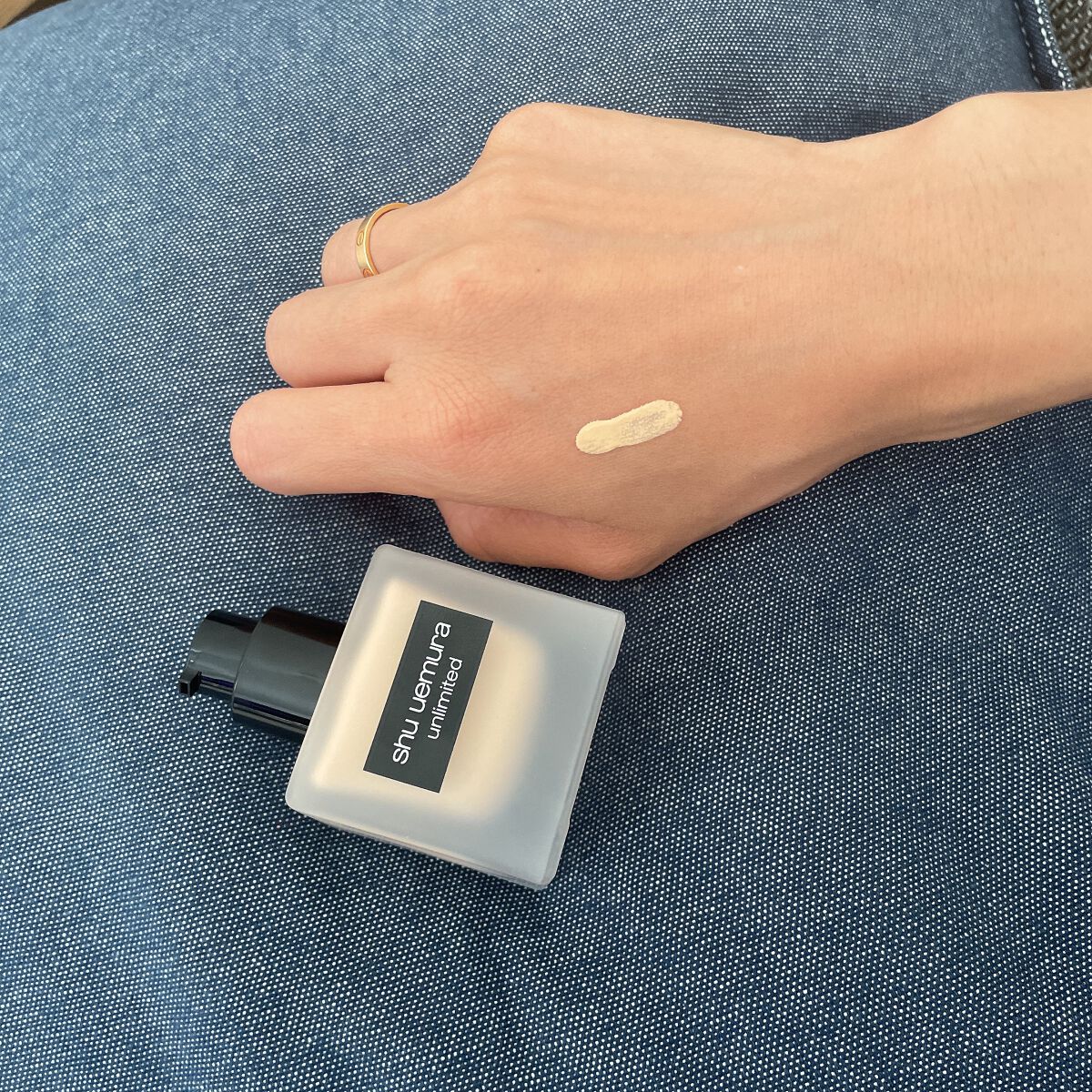 （旧）アンリミテッド ラスティング フルイド/shu uemura/リキッドファンデーションを使ったクチコミ（3枚目）