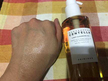センテラ ライトクレンジングオイル/SKIN1004/オイルクレンジングを使ったクチコミ(4枚目)