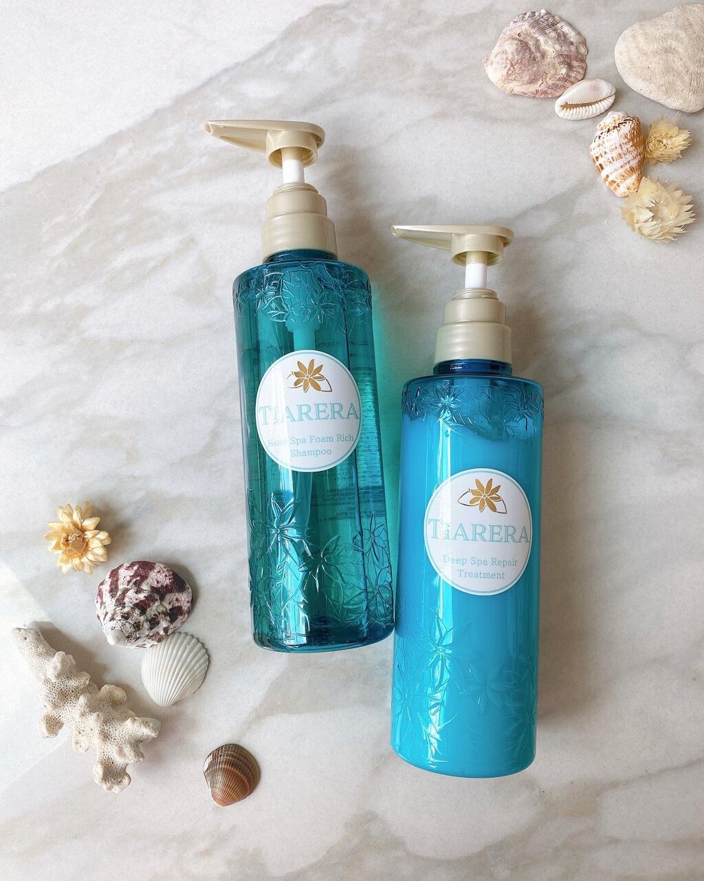 ヘッドスパフォームリッチシャンプー／ディープスパリペアトリートメント/TIARERA/市販シャンプーを使ったクチコミ（1枚目）