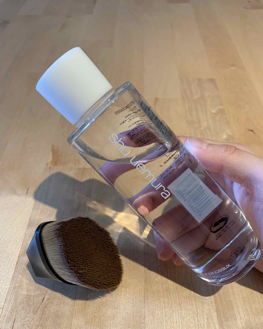 ブラシ クリーナー/shu uemura/その他化粧小物を使ったクチコミ(1枚目)