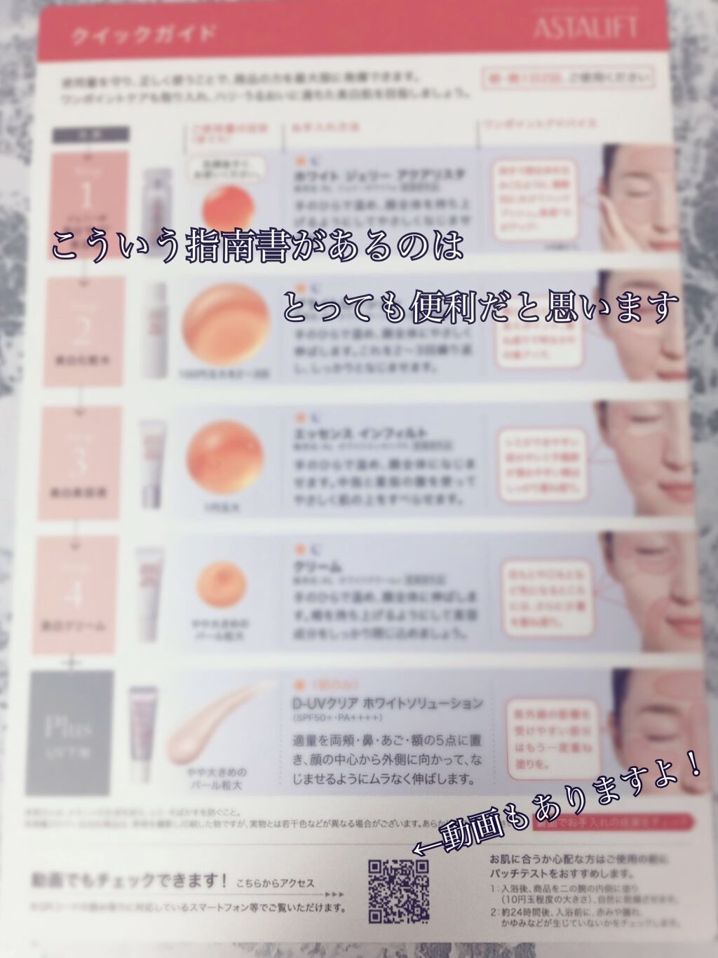 アスタリフト 美白/UVケアトライアルキット/アスタリフト/トライアルキットを使ったクチコミ（2枚目）