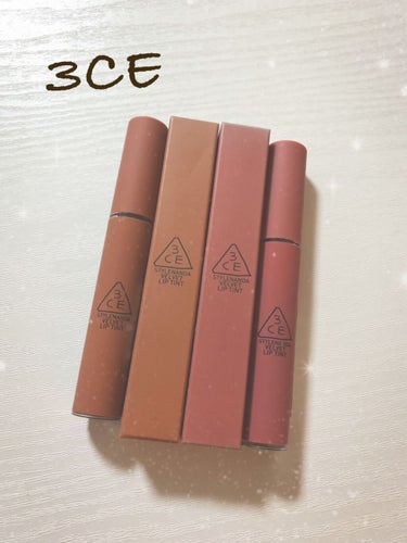 3CE VELVET LIP TINT/3CE/口紅を使ったクチコミ（1枚目）