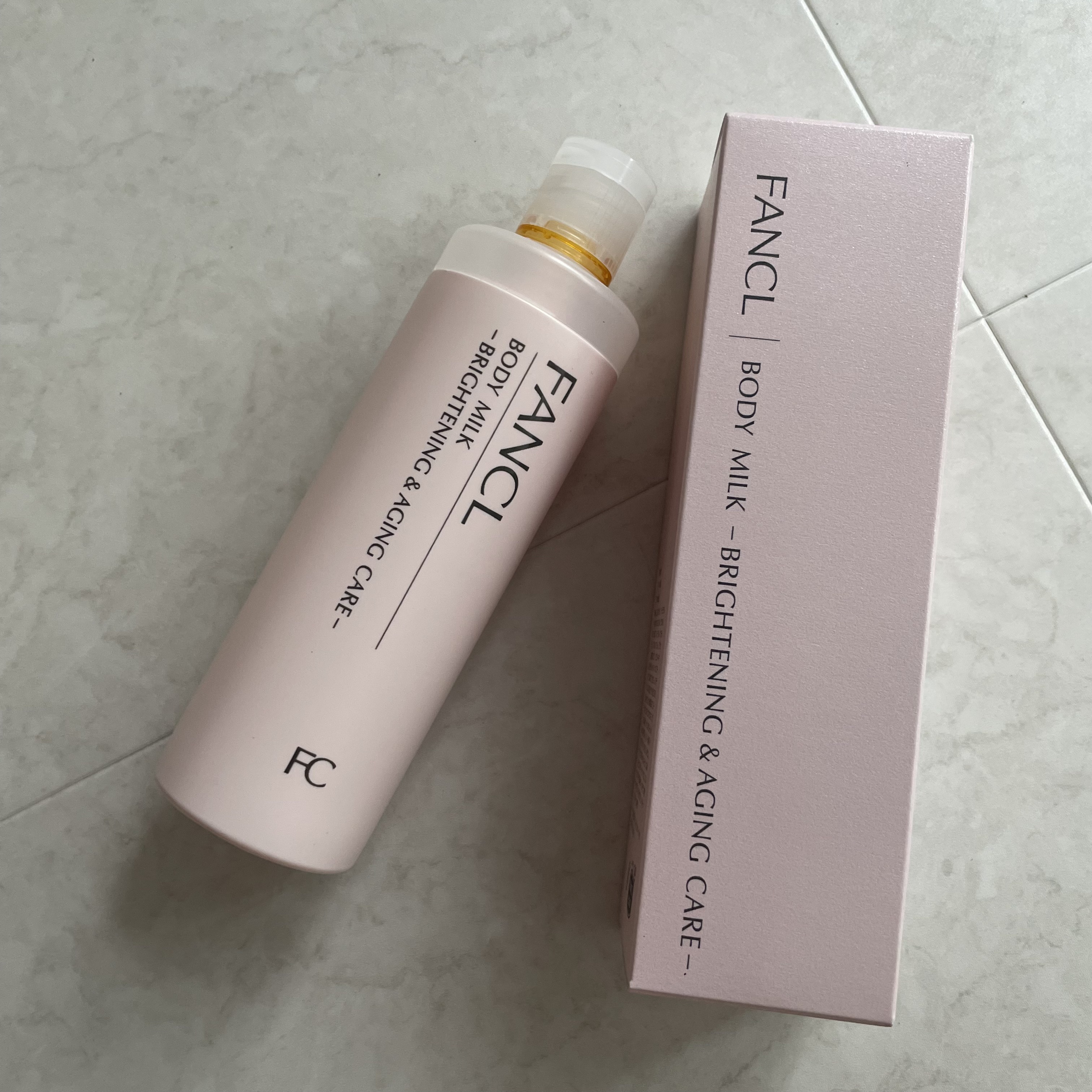 ボディミルク ブライトニング＆エイジングケア＜医薬部外品＞/ファンケル/ボディミルクを使ったクチコミ（1枚目）