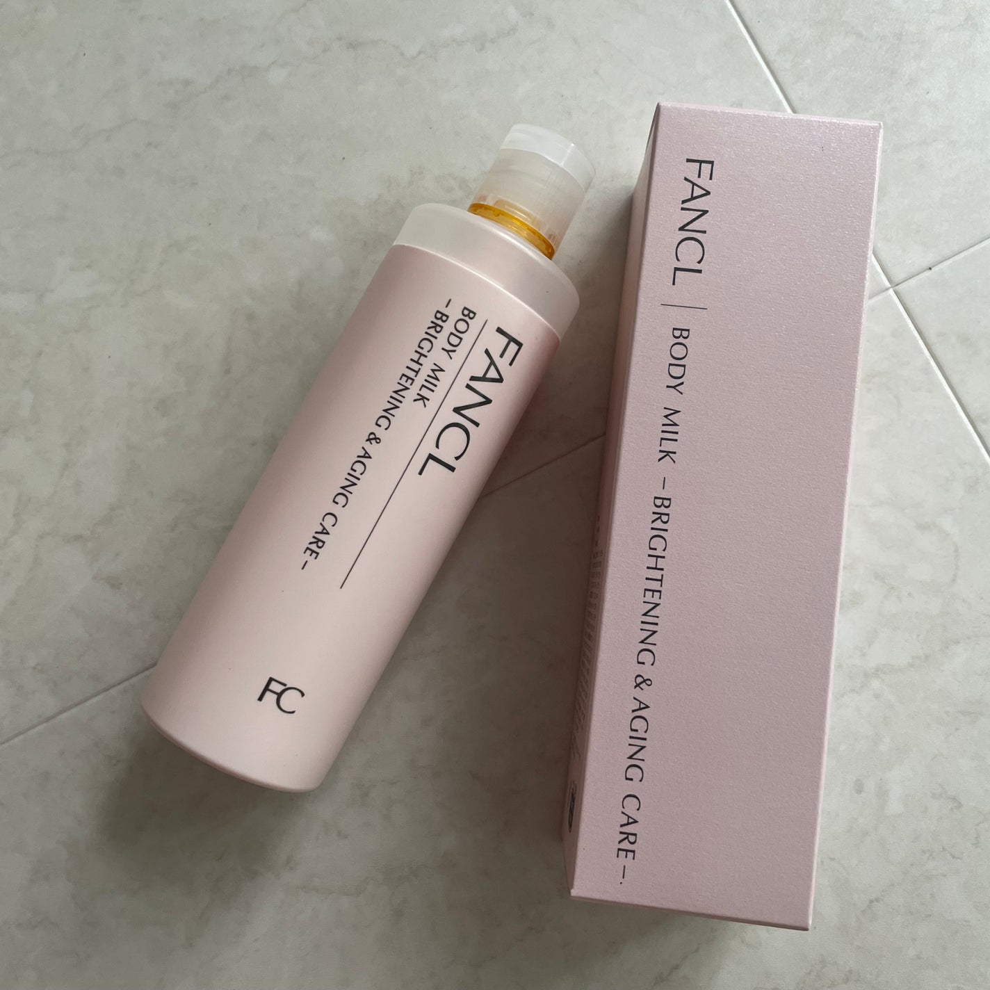 ボディミルク ブライトニング&エイジングケア<医薬部外品>/ファンケル/ボディミルクを使ったクチコミ(1枚目)