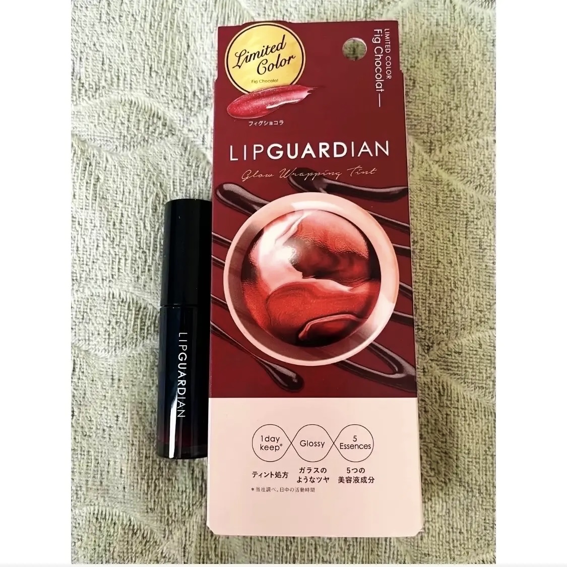 グロウラッピングティント/LIPGUARDIAN/リップティントを使ったクチコミ（2枚目）