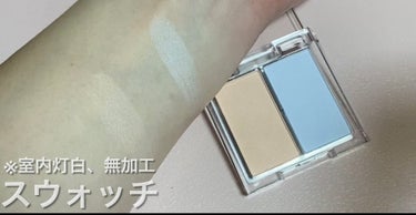 AC MAKEUP ⁡ AC 2カラー ハイライトのクチコミ「【使った商品】
#AC MAKEUP
⁡ AC 2カラー ハイライト 02アイシーブルー

【.....」（2枚目）