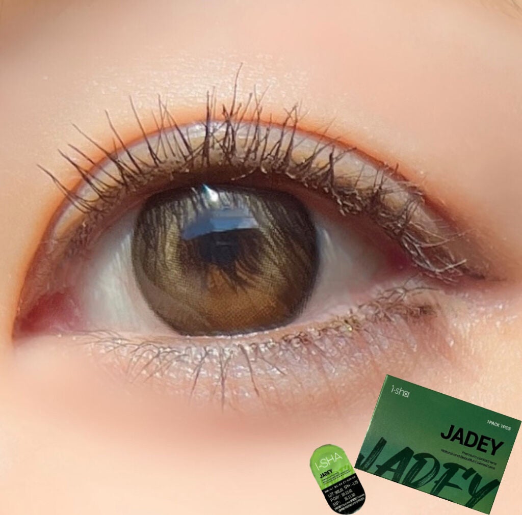 i-SHA JADEY /蜜のレンズ/カラーコンタクトレンズを使ったクチコミ(7枚目)
