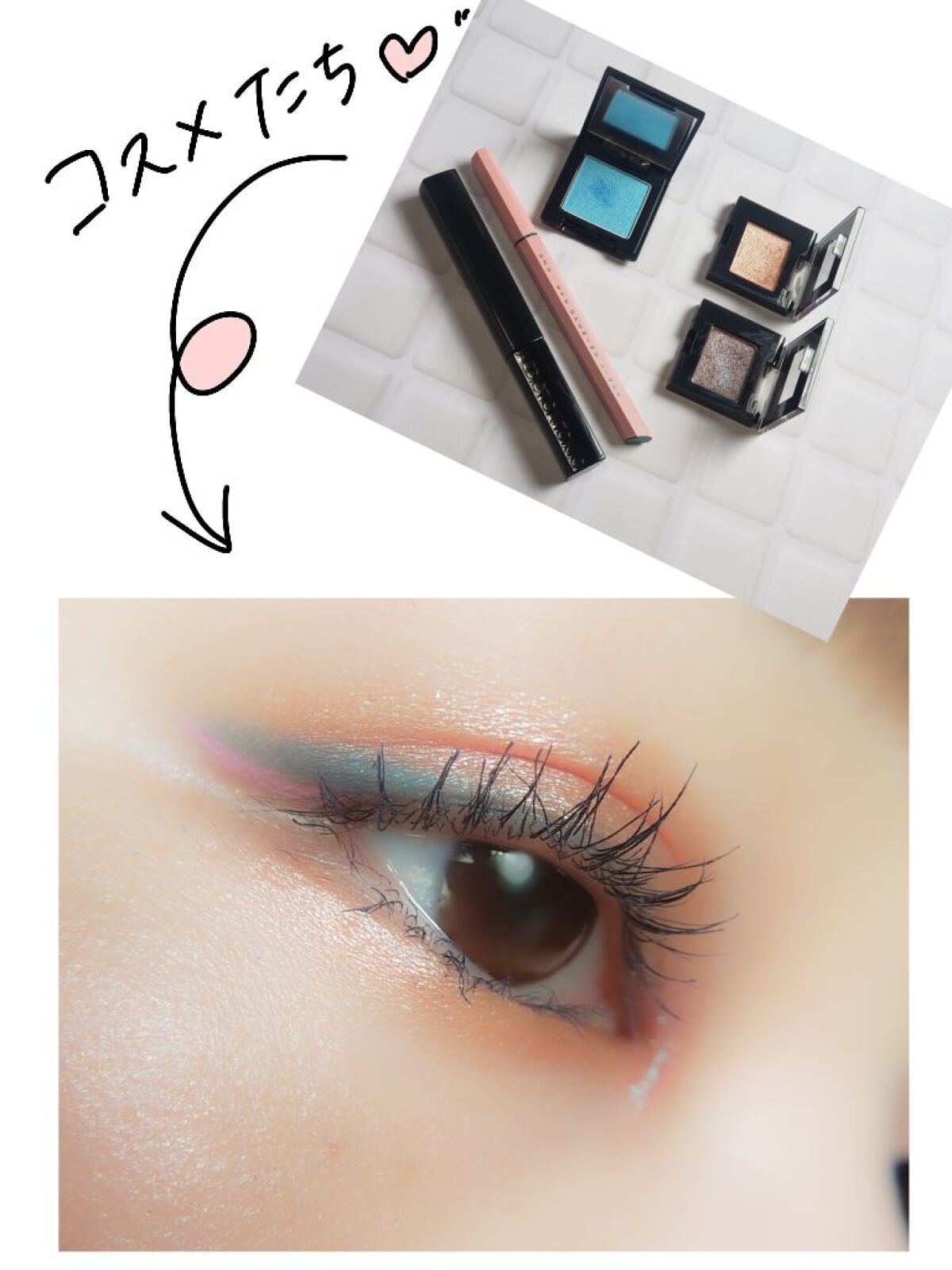 アディクション ザ マスカラ カラーニュアンス WP 009 Starry Sea/ADDICTION/マスカラを使ったクチコミ（2枚目）