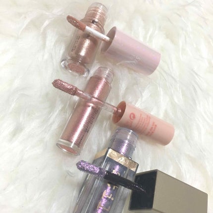 グリッター&グロウ リキッドアイシャドウ/stila/グリッターを使ったクチコミ(3枚目)