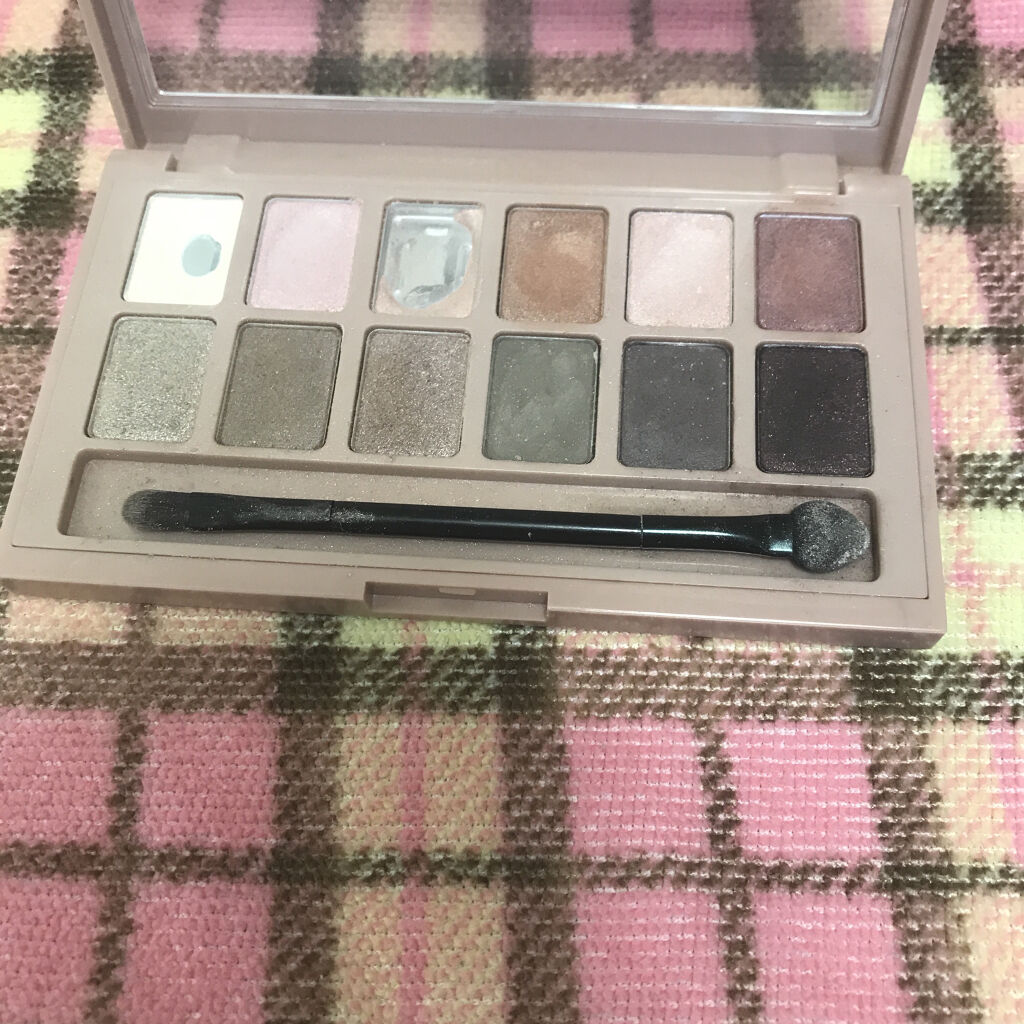 ヌードパレット ブラッシュド 01/MAYBELLINE NEW YORK/アイシャドウパレットを使ったクチコミ（2枚目）
